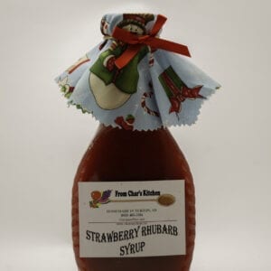 Strawberry Rhubarb Syrup - 10 oz